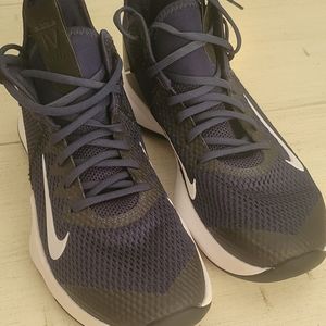 Navy LeBron Nike basketball shoes